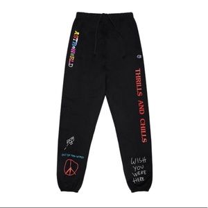 Travis Scott Astroworld World Peace Sweatpants